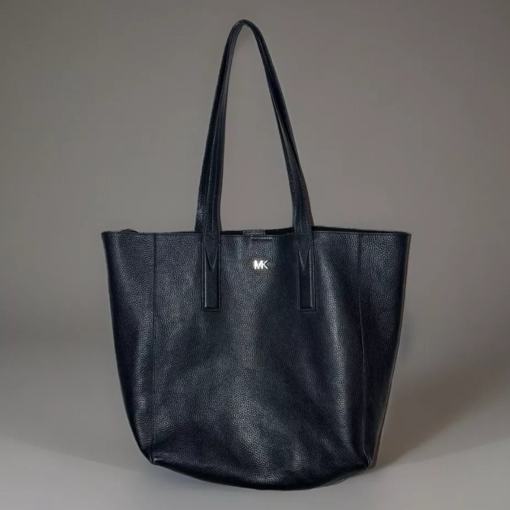 Michael Kors Large Black Leather Satchel Purse
